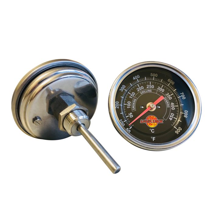 60-430℃ BBQ Smoker Grill  Steel Barbecue Thermometer Temperature Gauge Jb 
