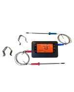 6 Probe Wifi Digital Long range BBQ thermometer w/ Blue tooth 5.0 (Includes 2 thermometers)
